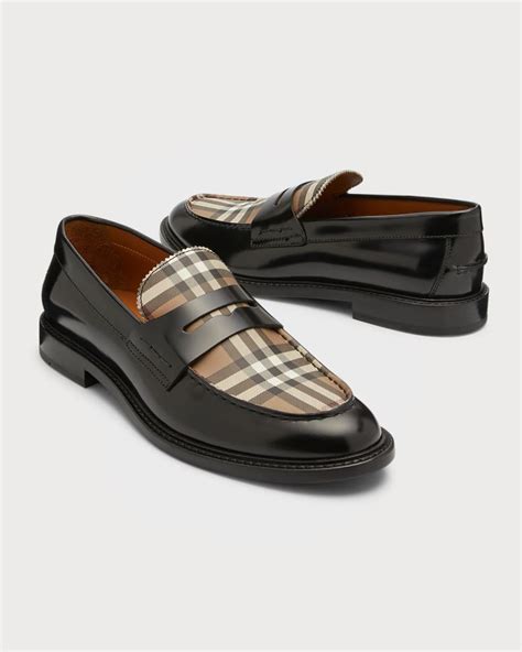 burberry loafer mens|burberry men's boots.